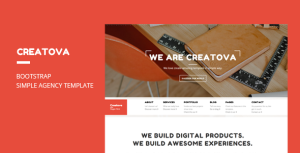 Creatova – Bootstrap Agency Template