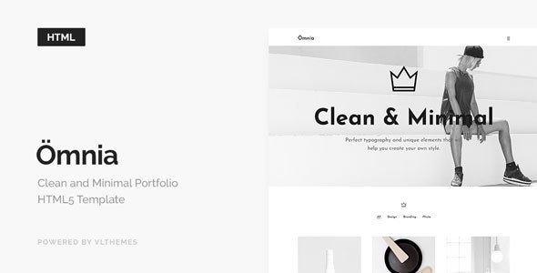 Omnia – Clean and Minimal Portfolio HTML5 Template Omnia – Clean and Minimal Portfolio HTML5 Template