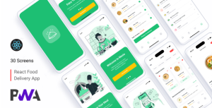 Mesio – React Food Delivery App (PWA Ready)