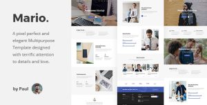 Mario. – Creative Agency HTML Template