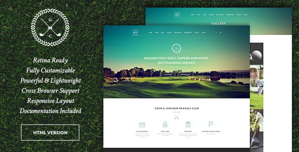 N7 | Golf Club, Sports & Events Site Template N7 | Golf Club, Sports & Events Site Template