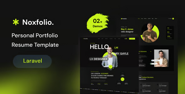 Noxfolio – Personal Portfolio Resume Laravel Template Noxfolio – Personal Portfolio Resume Laravel Template