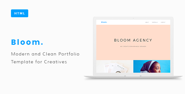 Bloom Portfolio HTML Template Bloom Portfolio HTML Template