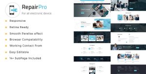 Repair Pro – Computer, Mobile, Electronics and Phone Repair HTML Template