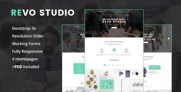 Revo Studio – Multipurpose Landing Page Revo Studio – Multipurpose Landing Page