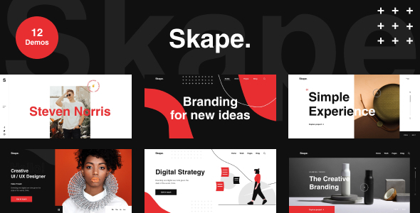 Skape – Creative Agency & Portfolio HTML Template Skape – Creative Agency & Portfolio HTML Template