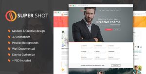SuperShot – Creative HTML Template