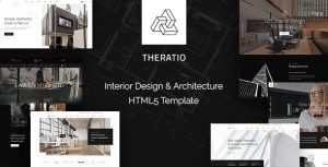 Theratio – Interior Design & Architecture HTML5 Template