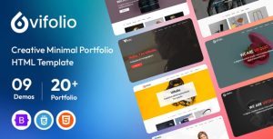 Vifolio – Creative Portfolio HTML Template