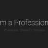 VSResume – Online CV / Resume Template