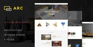ARC – Interior Design, Decor, Architecture Business Template