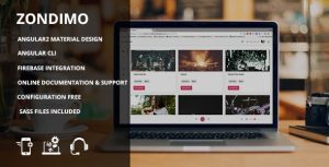 Zondimo – Angular Music app