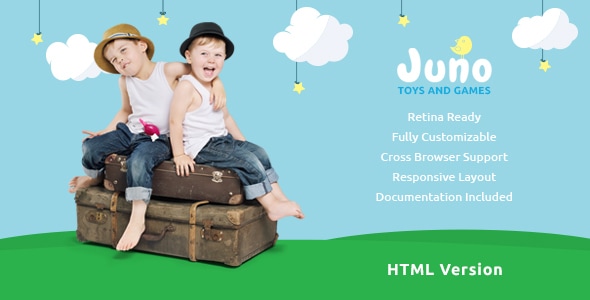 Juno | Kids Toys & Games Store Template Juno | Kids Toys & Games Store Template