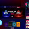 Bigamer – eSports And Gaming Tournaments React Js Template
