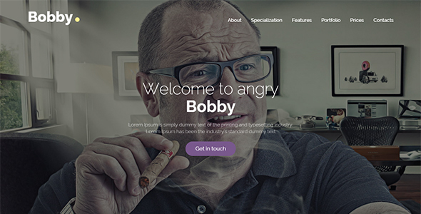 Bobby – Creative Service Landing Page Bobby – Creative Service Landing Page