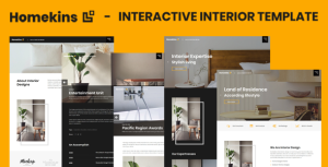 Homekins – Interactive Interior Template