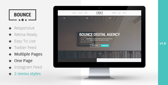 BOUNCE – Responsive Multipurpose Template BOUNCE – Responsive Multipurpose Template
