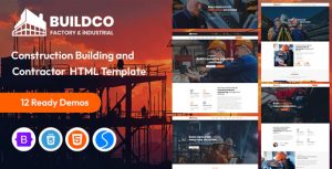 Buildco – Construction Building HTML Template