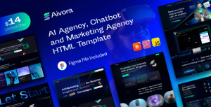 Aivora – AI Agency & Technology HTML Template