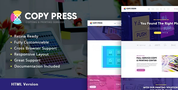 CopyPress | Type Design & Printing Services HTML Template CopyPress | Type Design & Printing Services HTML Template