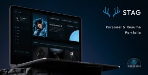 STAG – Personal Portfolio WordPress Theme