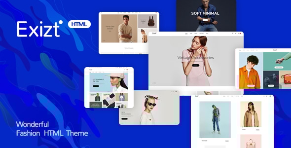 Exist – Wonderful Fashion HTML Template Exist – Wonderful Fashion HTML Template