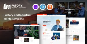 Fatory – Industry & Factory Template