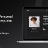 Gavi – Personal Portfolio Resume Tailwind CSS Template