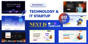 Innomax – Technology & IT Startup Next Js Template