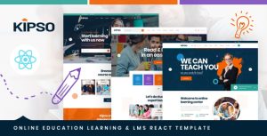 Kipso – React Next Online Education Learning & LMS Template