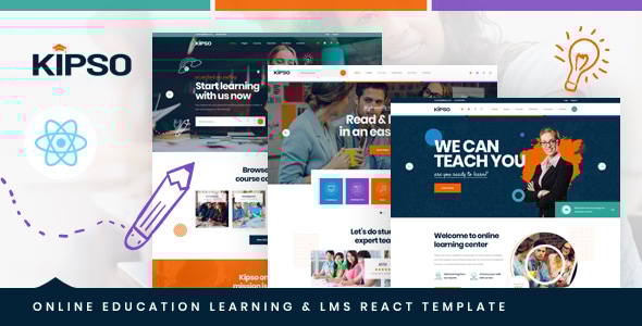Kipso – React Next Online Education Learning & LMS Template Kipso – React Next Online Education Learning & LMS Template