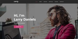 Larry – Personal Onepage Template