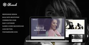 Alamak – Responsive One Page Portfolio HTML Template