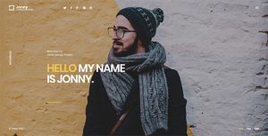 Jonny – One Page HTML Template