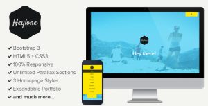 Heylone – Responsive One Page Parallax Template