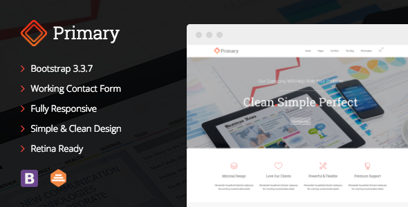 Primary – Business HTML/CSS Template Primary – Business HTML/CSS Template