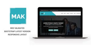 Mak – Business Html Responsive Template