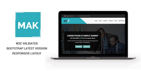 Mak – Business Html Responsive Template Mak – Business Html Responsive Template