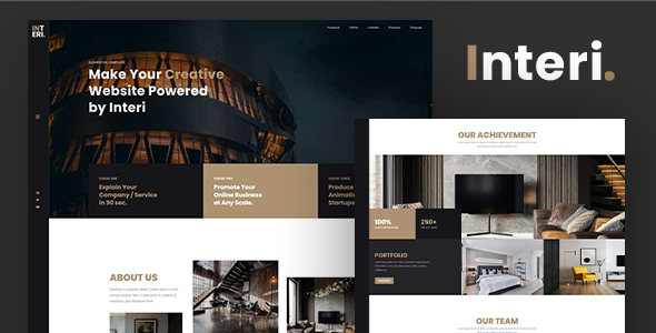 Interi – Creative Interior HTML Template Interi – Creative Interior HTML Template