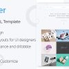 DESIGNER – UI & UX Designers Portfolio HTML Template