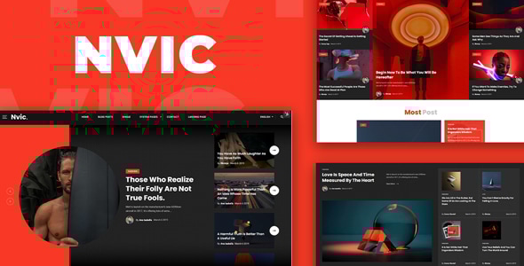 Nvic – Blog and Magazine HTML Template Nvic – Blog and Magazine HTML Template