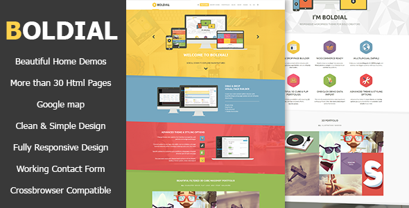 Boldial HTML – Flat Creative Theme Boldial HTML – Flat Creative Theme