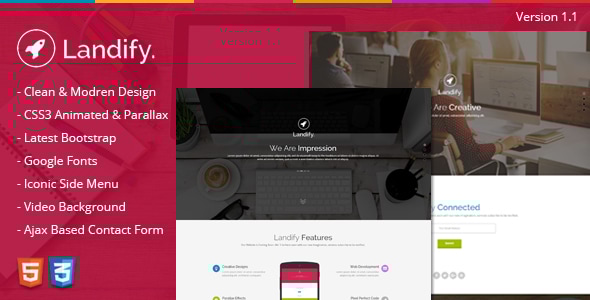 Landify – One Page Parallax Landify – One Page Parallax