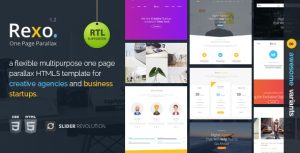 Rexo – One Page Parallax