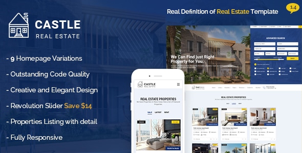 Castle – Real Estate Template Castle – Real Estate Template