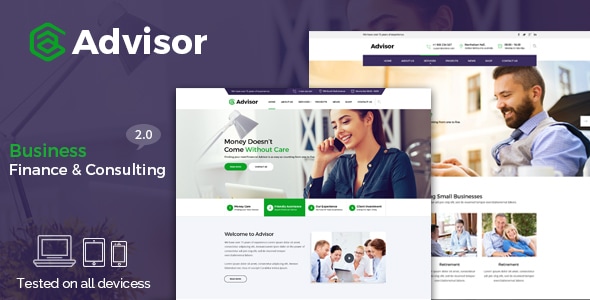 Advisor | Consulting, Business, Finance Template Advisor | Consulting, Business, Finance Template
