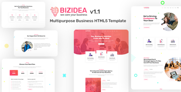 Bizidea | Multipurpose Business HTML5 Template Bizidea | Multipurpose Business HTML5 Template