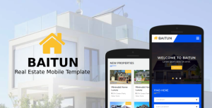 Baitun – Real Estate Mobile Template