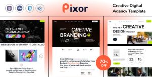 Pixor | Creative Agency Template