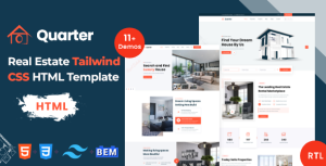 Quarter – Real Estate Template